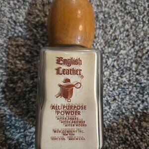 New English Leather All Purpose Powder Aftershave 5 oz.